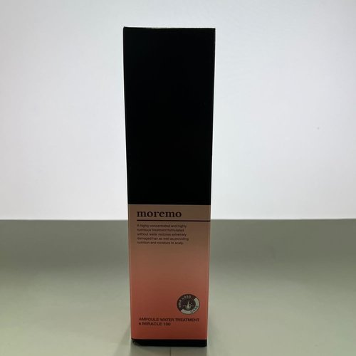 MOREMO: Ampoule Water Treatment Miracle 100, 200ml: from damaged to hair loss, High-nutritive ampoule, 100 seconds deep care