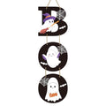 Halloween Door Decorations Ghost Boo Sign Wall Hanging Festive Decor
