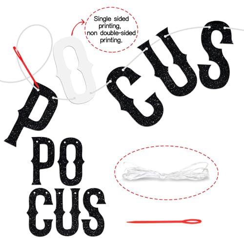 Halloween Banners - It's a Bunch of Hocus Pocus Party Decoration