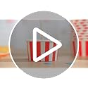 Potchen 200 Pcs 5.5 oz Ice Cream Cups - Red & White Striped, 3.35 x 2.75 Inches