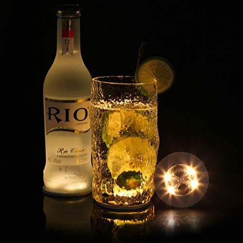 LED Bottle Lights for Wine & Liquor Decor - Warm White Variation
