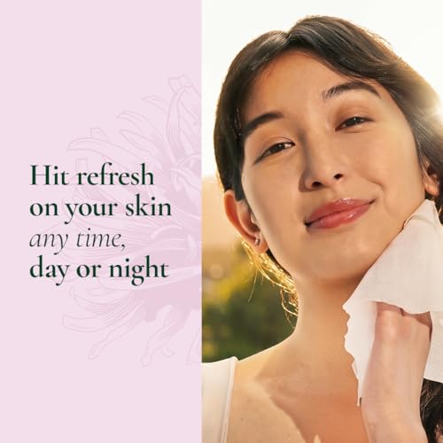 Humphreys Witch Hazel Cleansing Cloths with Aloe - 25 Face Wipes