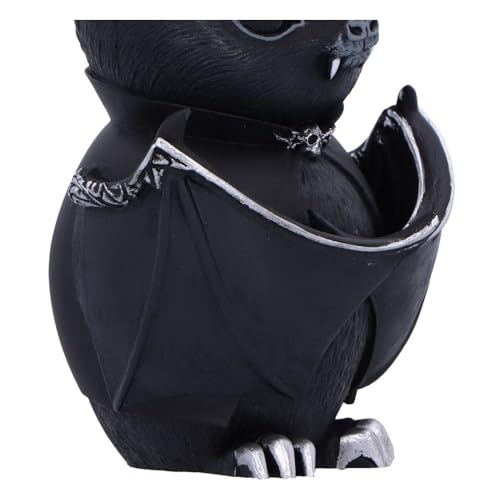 Gothic Belzebat Unisex Statue - Black Polyresin, Standard Variation
