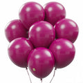 Magenta Biodegradable Balloons 100 pcs 12 Inch Latex Plastic-Free Party Decor Variation