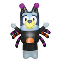 5 Ft Bluey Halloween Inflatable Spider Yard Decoration with Lights