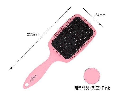 Skiennix Detangling Paddle Brush - Effortless Hair Untangling | Sleek Design for All Hair Types
