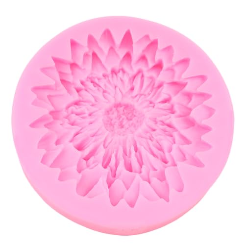Dahlia Silicone Flower Mold - Chrysanthemum Style E for Cake Decorating