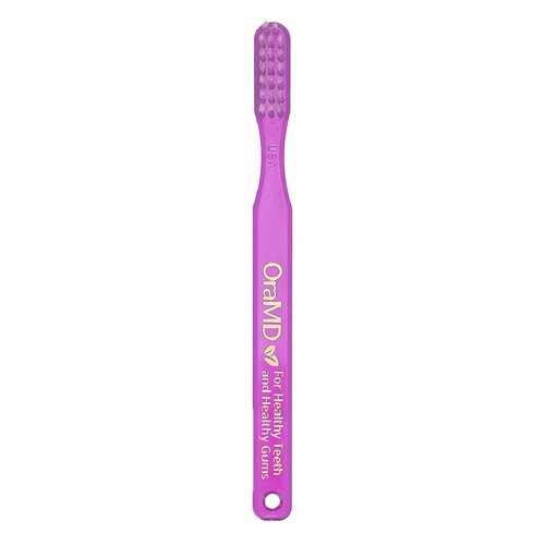 OraMD Soft Bristles Toothbrush - Gentle Care for Sensitive Teeth & Gums - Pack of 6 Manual Toothbrushes
