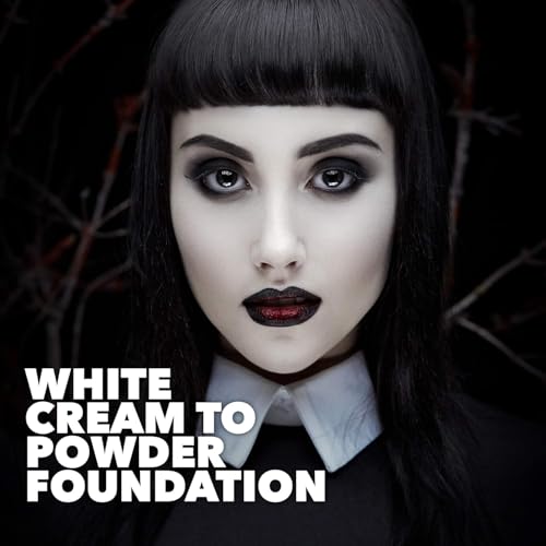 Manic Panic White Cream to Powder Foundation - 0.35 Ounce Goth White