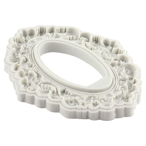 Baroque Photo Frame Silicone Mold for Cake Decorating & Crafts - Style C