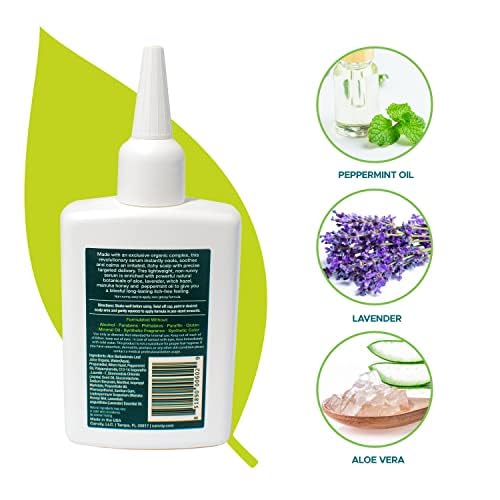 Canviiy ScalpBliss Itch-Calming Serum - Long-Lasting Moisturizer for Dry, Itchy Scalp | Aloe Vera & Manuka Honey Infused