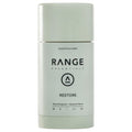 Range Essentials Restore Natural Deodorant - Eucalyptus Hinoki, Aluminum-Free, Extra Strength, Mini Travel Size (88g)