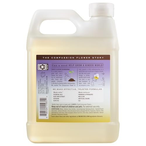 Mrs. Meyer’s Liquid Hand Soap Refill Compassion Flower 33 fl oz - Moisturizing & Gentle