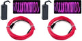 9ft Pink EL Wire Neon Glow Strobing Electroluminescent Light Pack of 2 for Parties Halloween