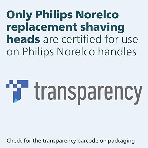 Philips Norelco Replacement Shaver Heads 3 Pack for Series 6000 - Genuine SkinProtect