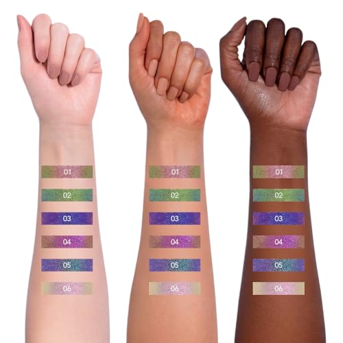 Purple Multichrome Liquid Eyeliner with Glitter - 1 Pack