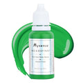 Mysense Green Face & Body Paint - Halloween Cosplay, St Patrick's Day, Washable Cream, 0.6oz - Variation of Amazon Green
