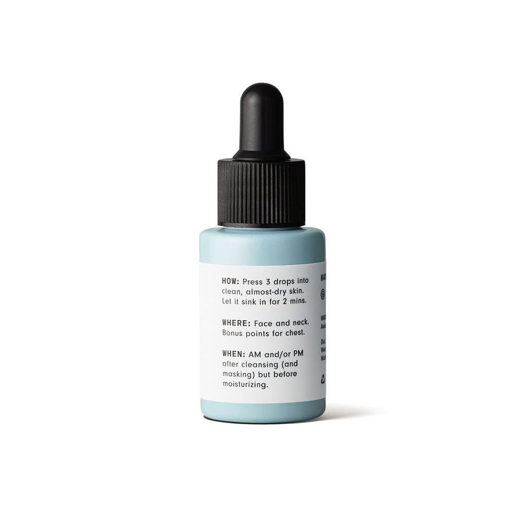Versed Just Breathe Clarifying Facial Serum - Antioxidant-Rich Formula to Reduce Blemishes & Soothe Redness - 1 fl oz