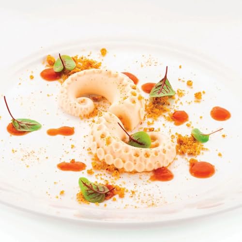 Octopus Tentacles Silicone Mold 12 Cavities for Cake Cookies Chocolate Resin Craft