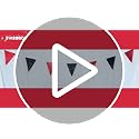 Red Black Glitter Fabric Bunting Banner Triangle Flags for Party Decorations - 39ft