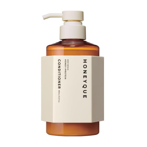 HONEYQUE Deep Repair Moist Shampoo & Conditioner - Revitalize Hair With Honey Collagen | 450ml/15.2 fl. oz.