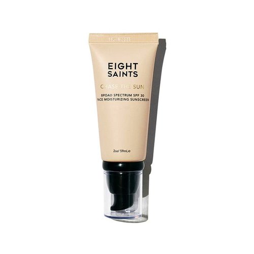 Eight Saints Chase The Sun SPF 30 Face Moisturizing Sunscreen - Natural & Organic Mineral Protection, 2 Oz