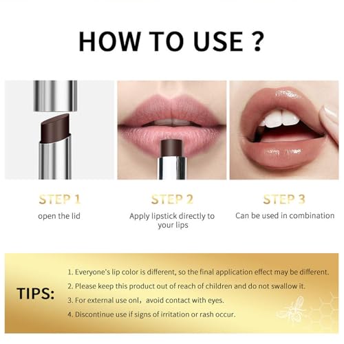 Honey-Enriched Lip Balm Set - Sheer Hydrating Moisturizer for All Skin Tones