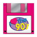 90's Floppy Disk Design Luncheon Napkins for Parties - 20 Pack