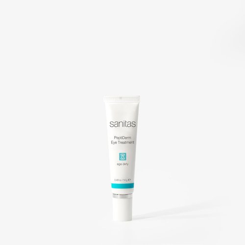 Sanitas Skincare PeptiDerm Eye Treatment - Multi-Benefit Daily Therapy, 0.49 Ounce