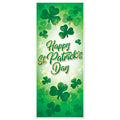 Happy St. Patrick’s Day Door Covers - Shamrock & Clover Celebration Decor - 5’ x 30”, 2 Pieces - Indoor & Outdoor Use - St. Patrick’s Party Supplies - Variation: St. Patricks / Happy St. Patrick's Day