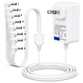 4.5V Power Adapter for Lemax Lighted Village Accessories - 8 Output Micro Lighting