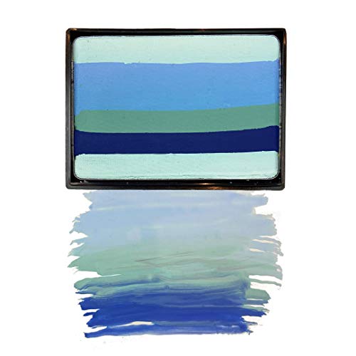 Mehron Makeup Paradise AQ Prisma Blendset COOL - Face & Body Painting Kit