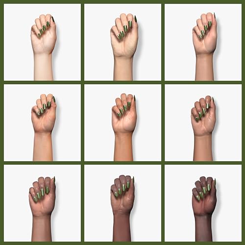 Green Gel Polish 15ML Same Color Soak Off Nail Art Manicure Kit - Double Rhythm