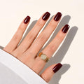 Press On Nails X1 Series Short Square 067 Vampire Chic - False Nails
