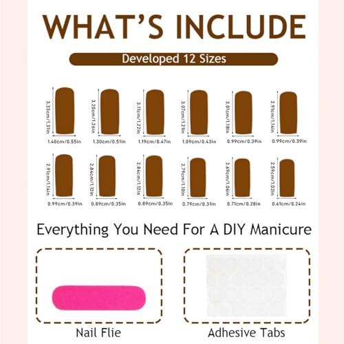 Pink Long Square Press-On Nails with Leopard & 3D Black Bow - DIY Nail Kit