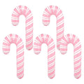 Halloween Thanksgiving Christmas Party Foil Balloons - Christmas Cane Variation