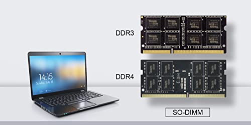 TEAMGROUP Elite DDR4 8GB Single 2666MHz PC4-21300 CL19 Unbuffered Non-ECC 1.2V SODIMM 260-Pin Laptop Notebook PC Computer Memory Module Ram Upgrade - TED48G2666C19-S01