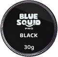 Blue Squid Water-Based Black Face Paint 30g - Professional Face & Body Makeup for Kids & Adults