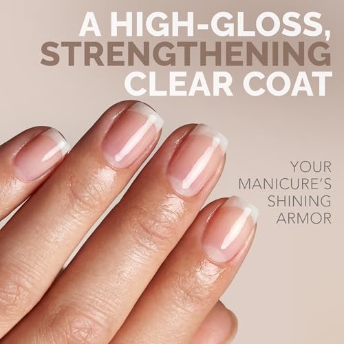 Nail Strengthener & Keratin Treatment Gel Coat - Clear, Quick Dry
