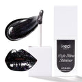 Hydrating Glitter Lip Gloss - Black, Long Lasting Shine & Plumping Effect