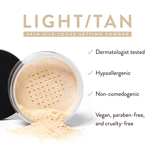 Loose Setting Powder Light/Tan - Matte Finish, Oil-Control, Flawless Look
