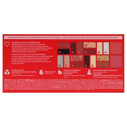 Make-Up Palette - 002 Icon by Pupa Milano for Women - 0.705 oz Makeup