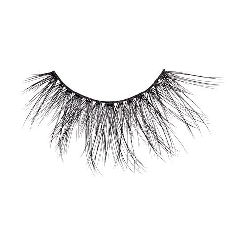 False Eyelashes Triple Push-Up 3D Volume Halloween 02 Pack of 1 - Contact Lens Friendly