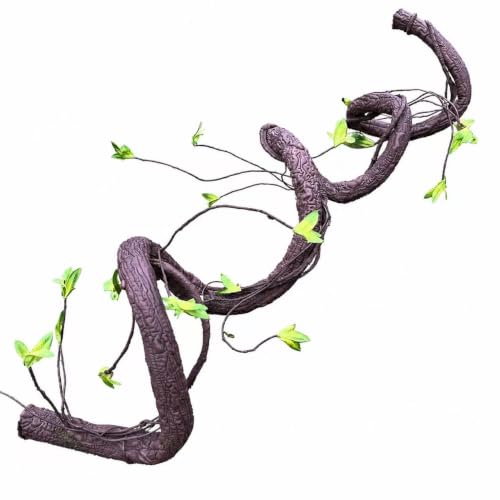 Flexible Artificial Tree Twigs and Vine Branches - 6.3Ft for Home Decor