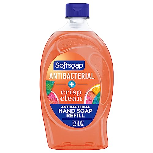 Antibacterial Liquid Hand Soap Refill - Crisp Clean Scent, 32 Oz