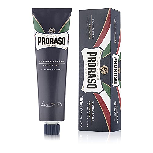 Proraso Protective Shaving Cream - 5.2 Oz. Thick Moisturizing Pre-Shave