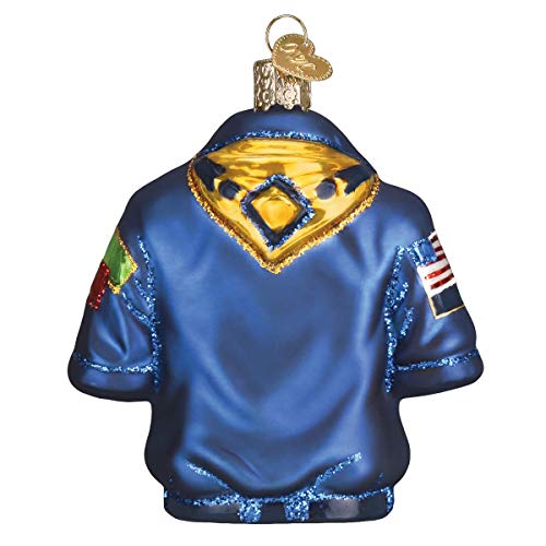 Old World Christmas Scout Uniform Glass Ornament - Boy Scout Holiday Decoration