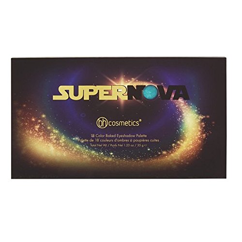 Baked Eyeshadow Palette - Supernova 18-Color Pigmented Eye Makeup
