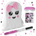 Halloween Ghost Piñata Pink Spooky Party Decoration for Kids