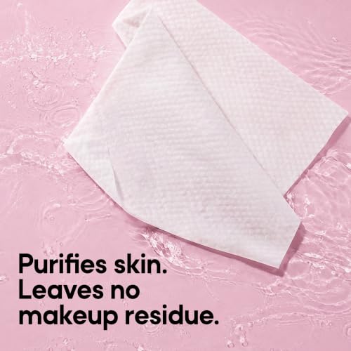 Micellar Makeup Remover Wipes - 25 Count, Hypoallergenic & Plant-Based